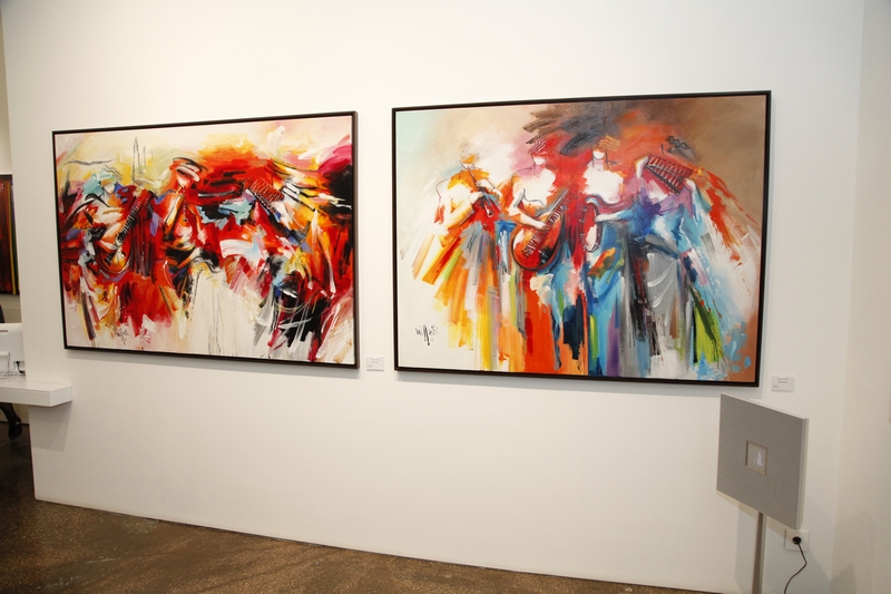 Missak Terzian, Ambassador of Joy in his Informal Paintings